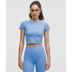 Lululemon  Swiftly tech cropped short sleeve shirt